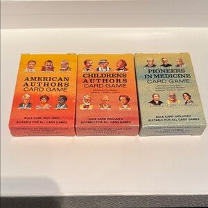 Vintage Educational Card Game Trio U.S. Games Systems